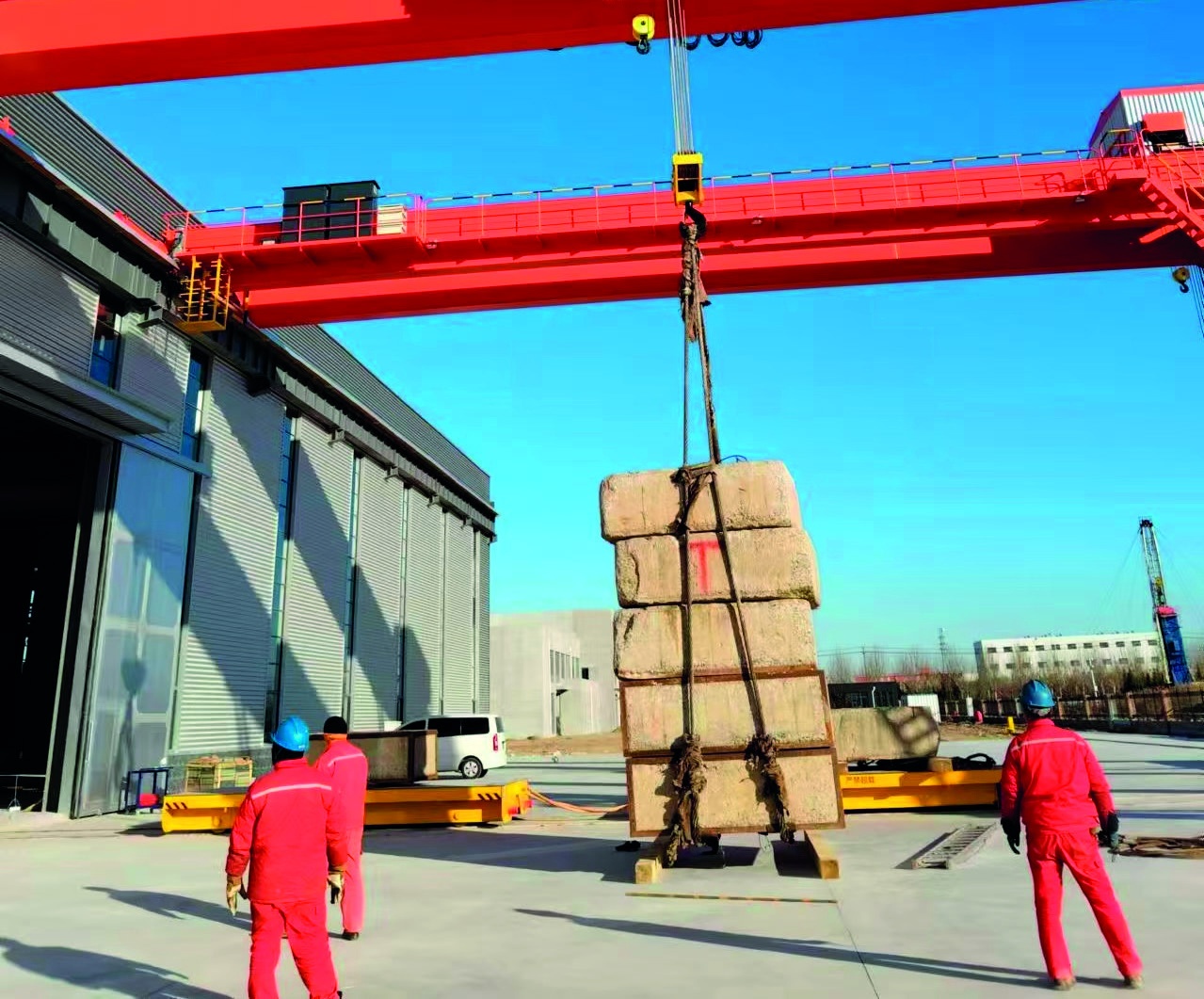 KPGX rail battery transfer cart for steel plant