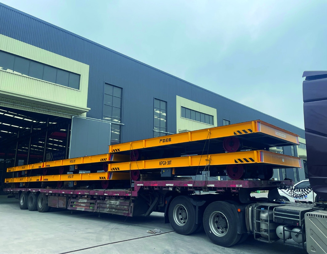 Heavy duty KPGX rail battery transfer cart