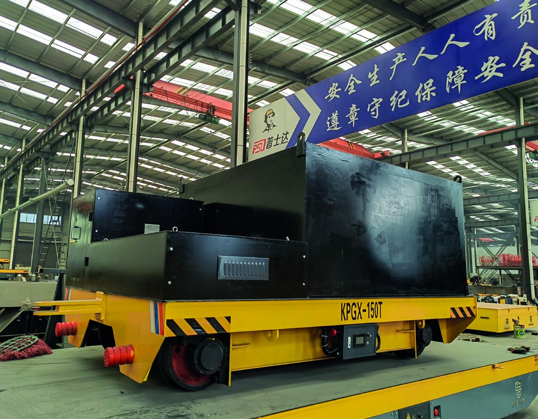 Customized KPGX rail transfer trolley