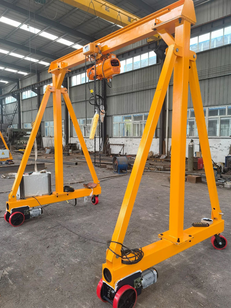 trackless gantry crane finished product